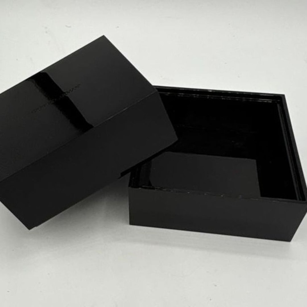 Giorgio Armani Branded High-Gloss Black Display Gift Box